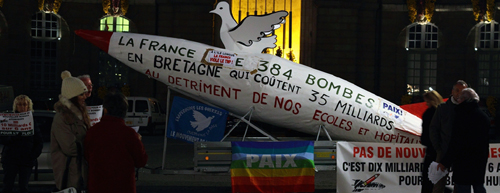 Manifestation à Rennes le 28 novembre 2013