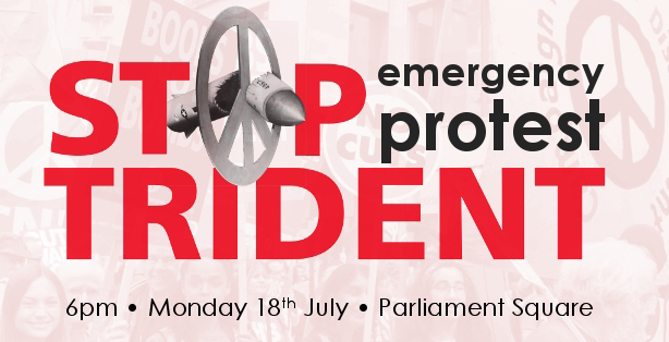Emergency protest: stop Trident!