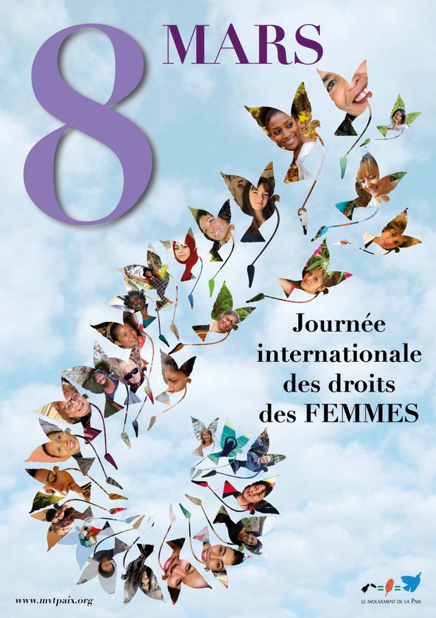 8 mars journee internationale des droits de femmes