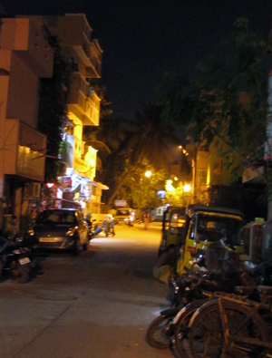 Pondicherry de nuit