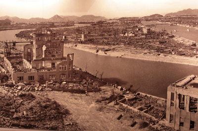 Hiroshima devastée